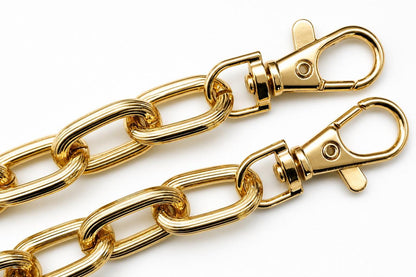 Golden Metal Bag Chain