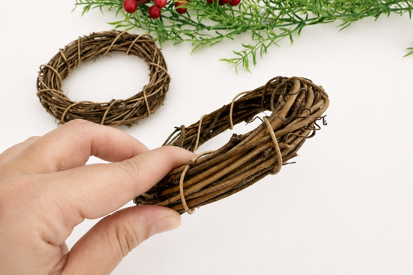 Natural Grapevine Wreath