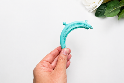 Colorful Clutch Frame – Half Round