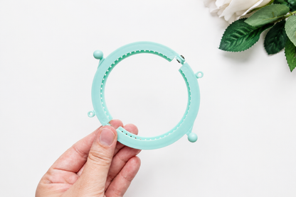 Colorful Clutch Frame – Half Round