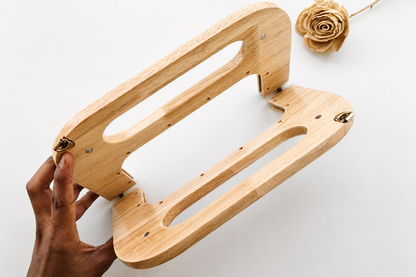 Wood Handle Purse Frame