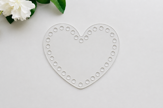 Acrylic Base - Heart Shape