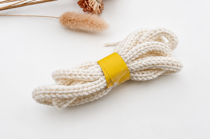 Knitted I-Cord – Ivory