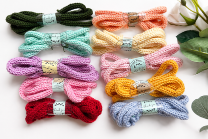 Knitted I-Cord – Mint Green