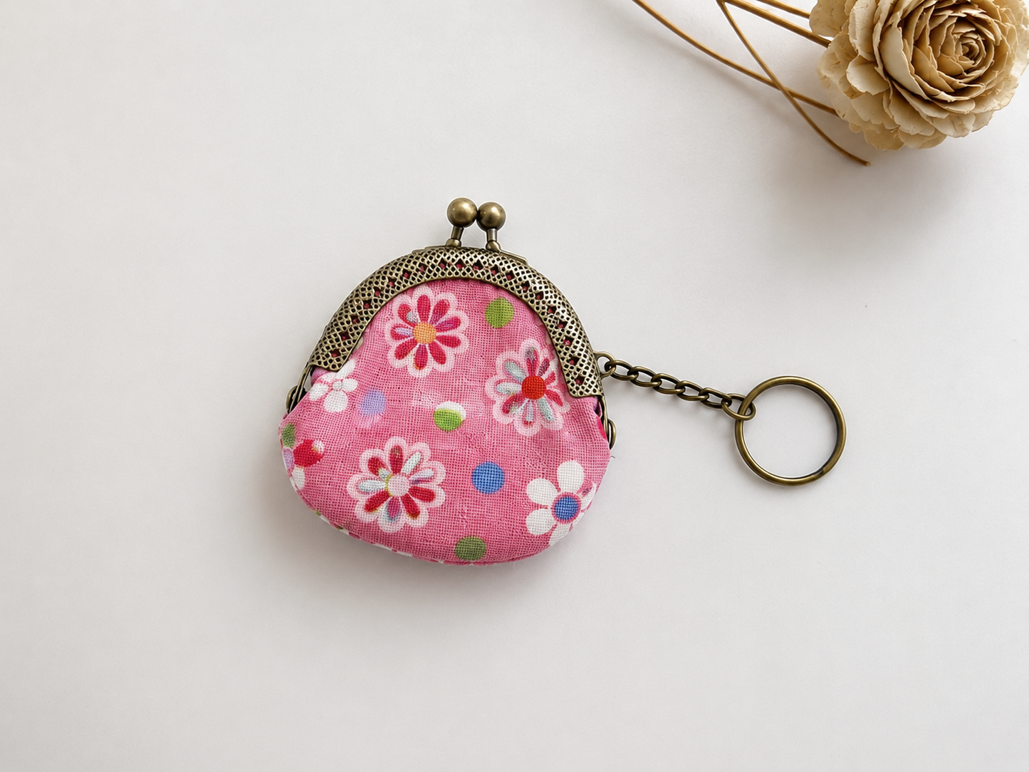 Coin Purse Frame With Keyring