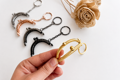 Coin Purse Frame With Keyring