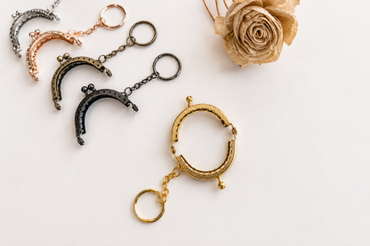 Coin Purse Frame With Keyring