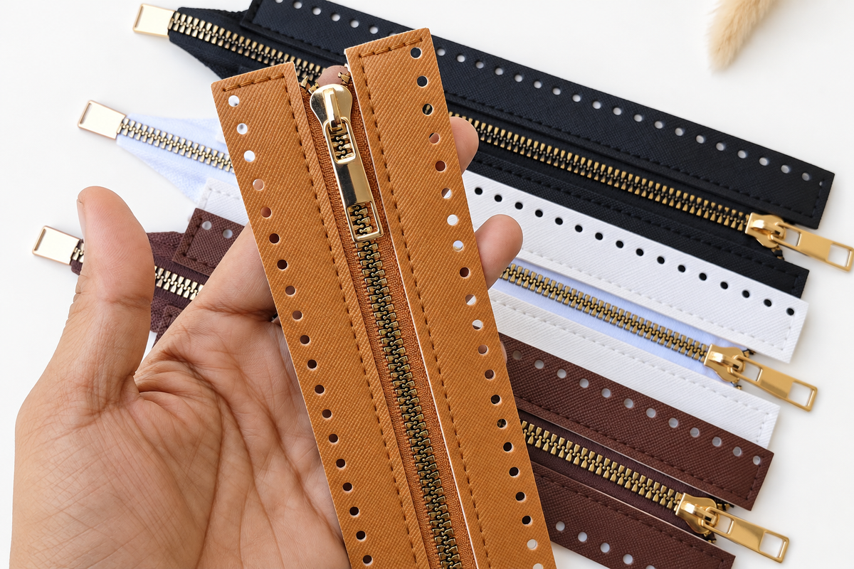 PU Leather Zipper (Style #2)
