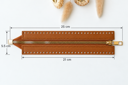 PU Leather Zipper (Style #2)