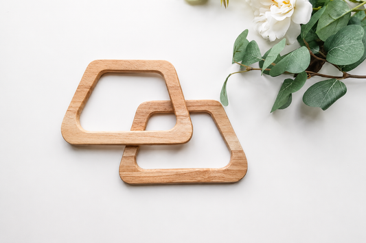 Wooden Handle - Beige (Style#1)