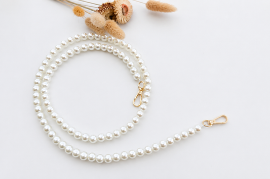Long Pearl Bag Chain - 1 Pc