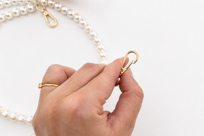 Long Pearl Bag Chain - 1 Pc