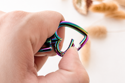 Multicolored Heart Hooks