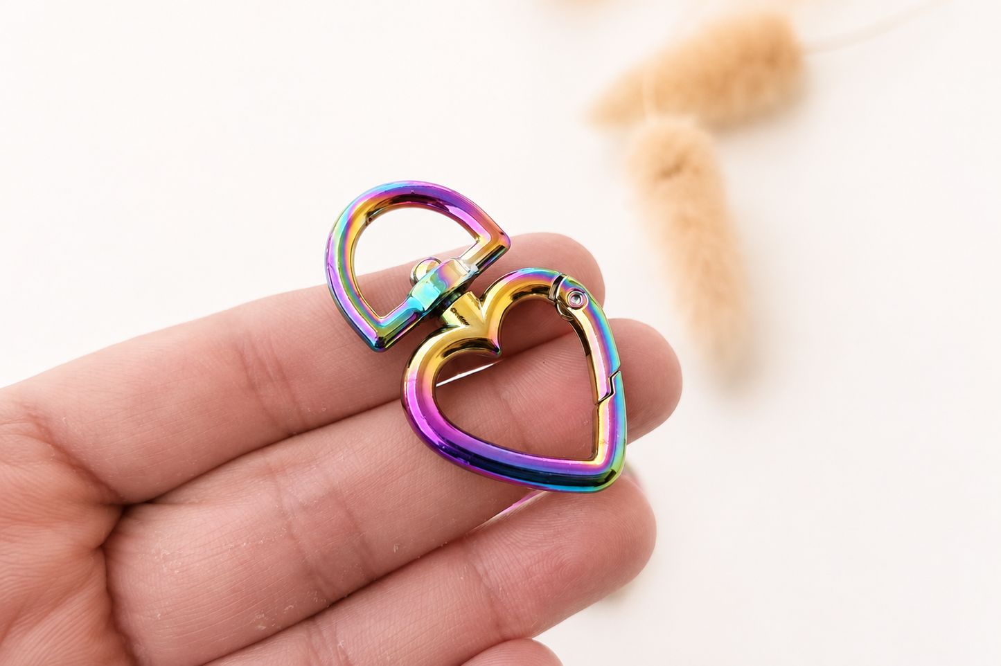 Multicolored Heart Hooks