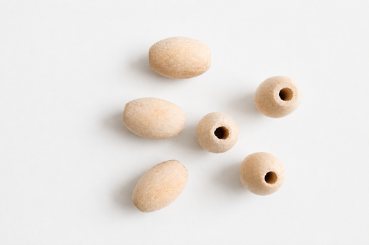 Wood Bead - Oval