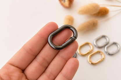 Oval Push Ring