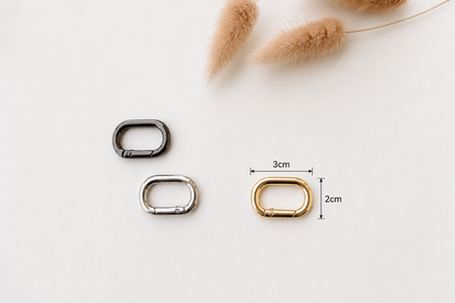 Oval Push Ring