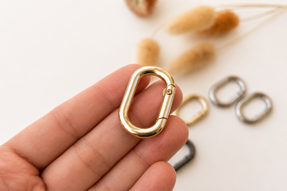 Oval Push Ring