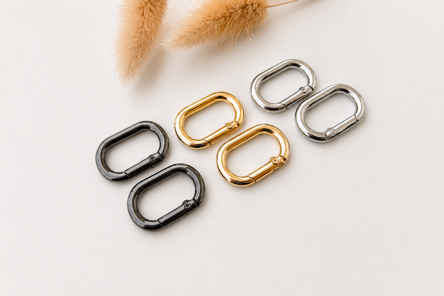 Oval Push Ring
