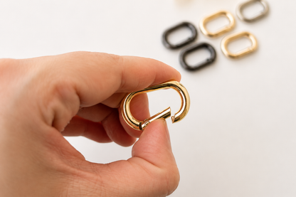 Oval Push Ring