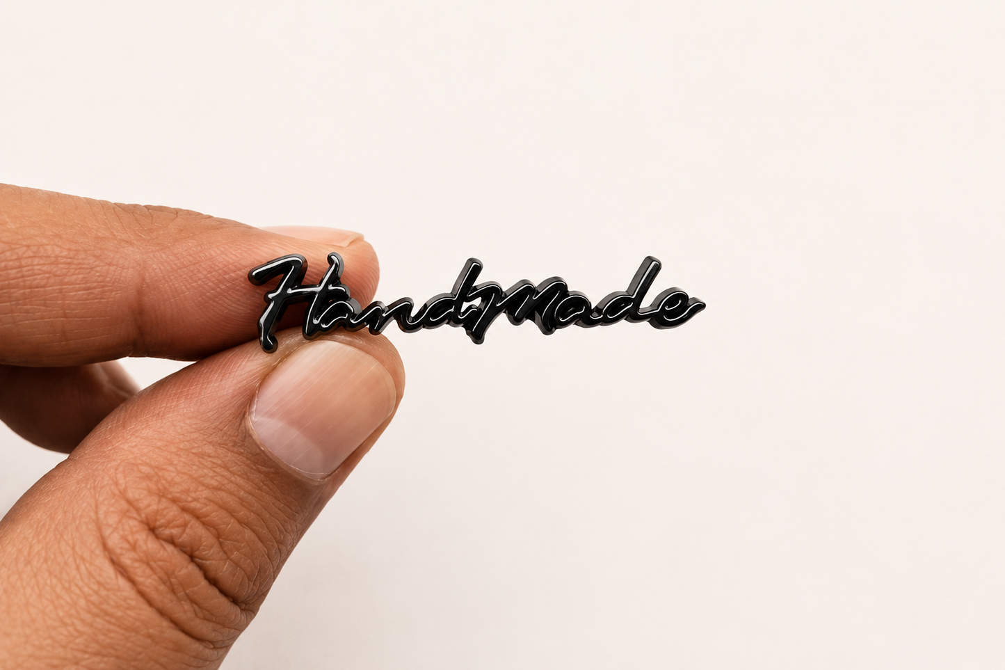 Handmade Script Label