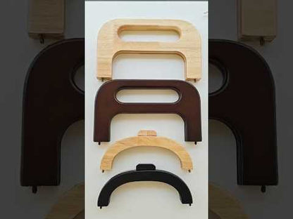 Wood Handle Purse Frame