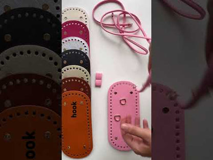 DIY PU Leather Drawstring Bag Making Kit