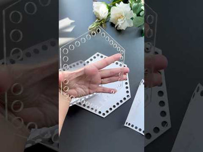 Acrylic Base - Hexagonal Shape