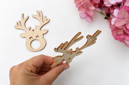 Christmas Ornament - Reindeer Head