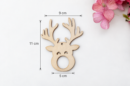 Christmas Ornament - Reindeer Head