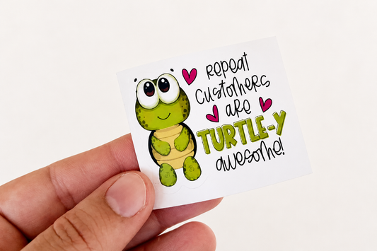 Repeat Customers Are Awesome Stickers