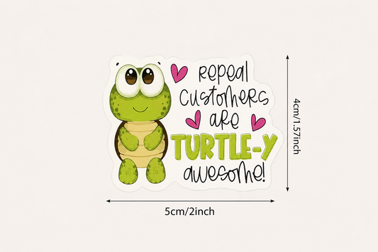 Repeat Customers Are Awesome Stickers
