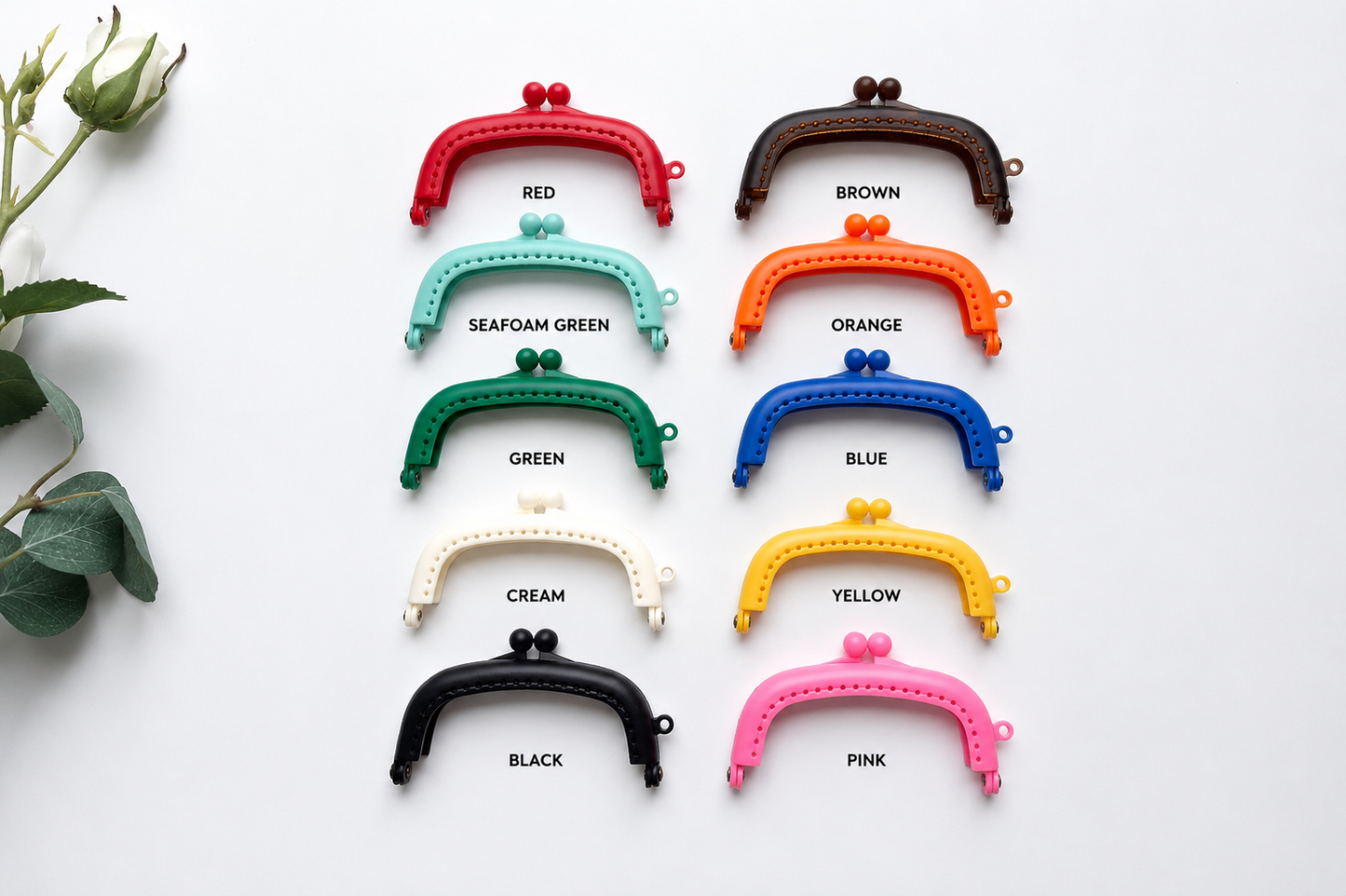 Colorful Clutch Frame – Round Rectangle
