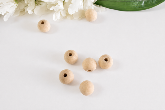 Wood Bead - Round - 20mm