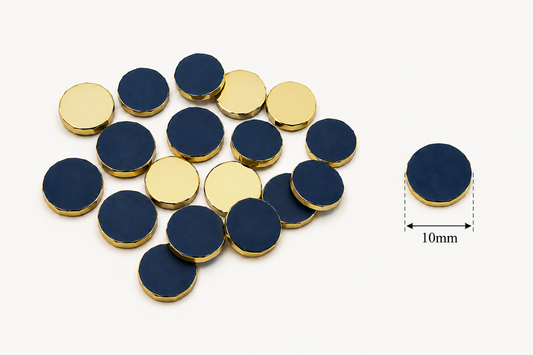 Round Mirror - Golden