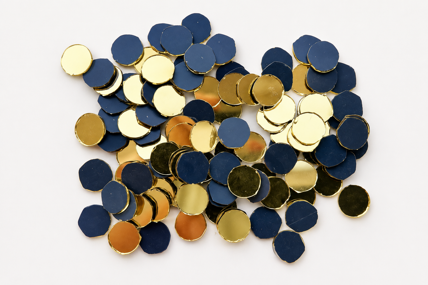 Round Mirror - Golden