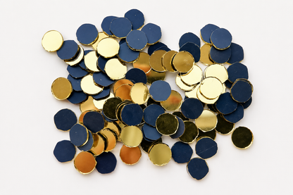 Round Mirror - Golden