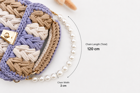 Short Pearl Chain - 1 Pc