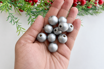 Round Bead - Silver
