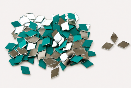 Diamond Mirror - Silver