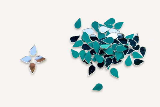 Drop Mirror - Silver