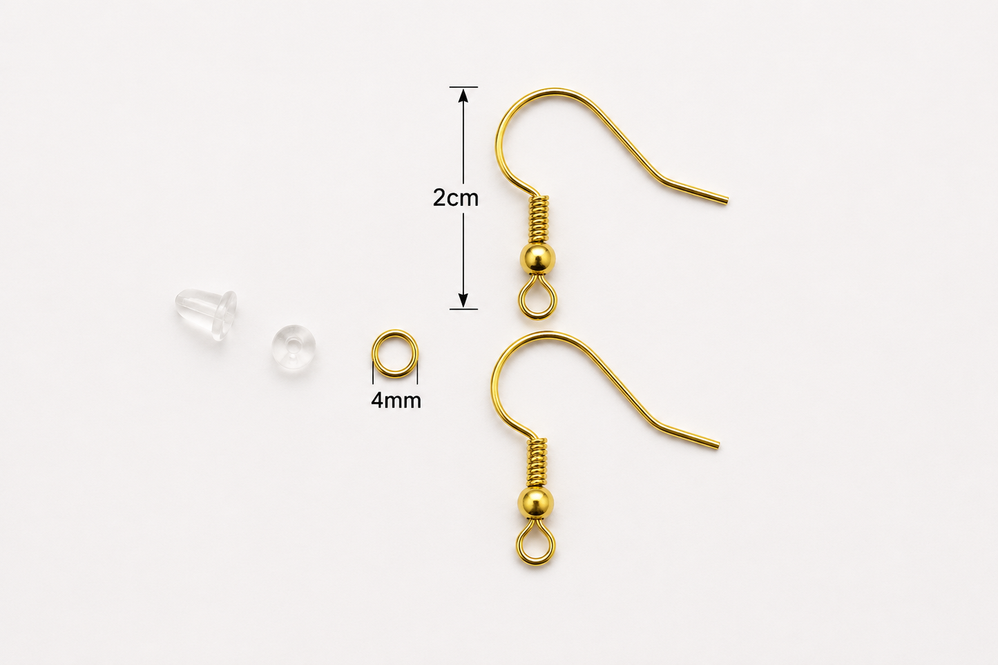 Fish Hooks - Golden / Silver