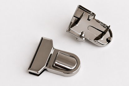 Clip Type Lock - Silver