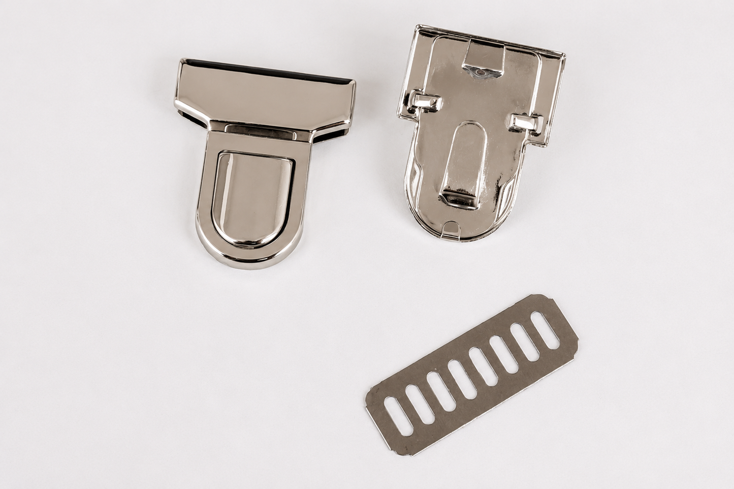 Clip Type Lock - Silver