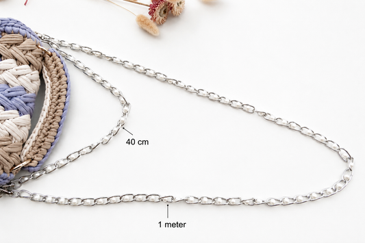Silver Pearl Chain - 1 Pc