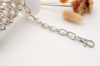 Silver Pearl Chain - 1 Pc