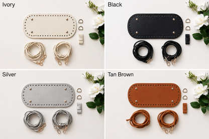 DIY PU Leather Drawstring Bag Making Kit