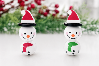 Christmas Snowman Beads