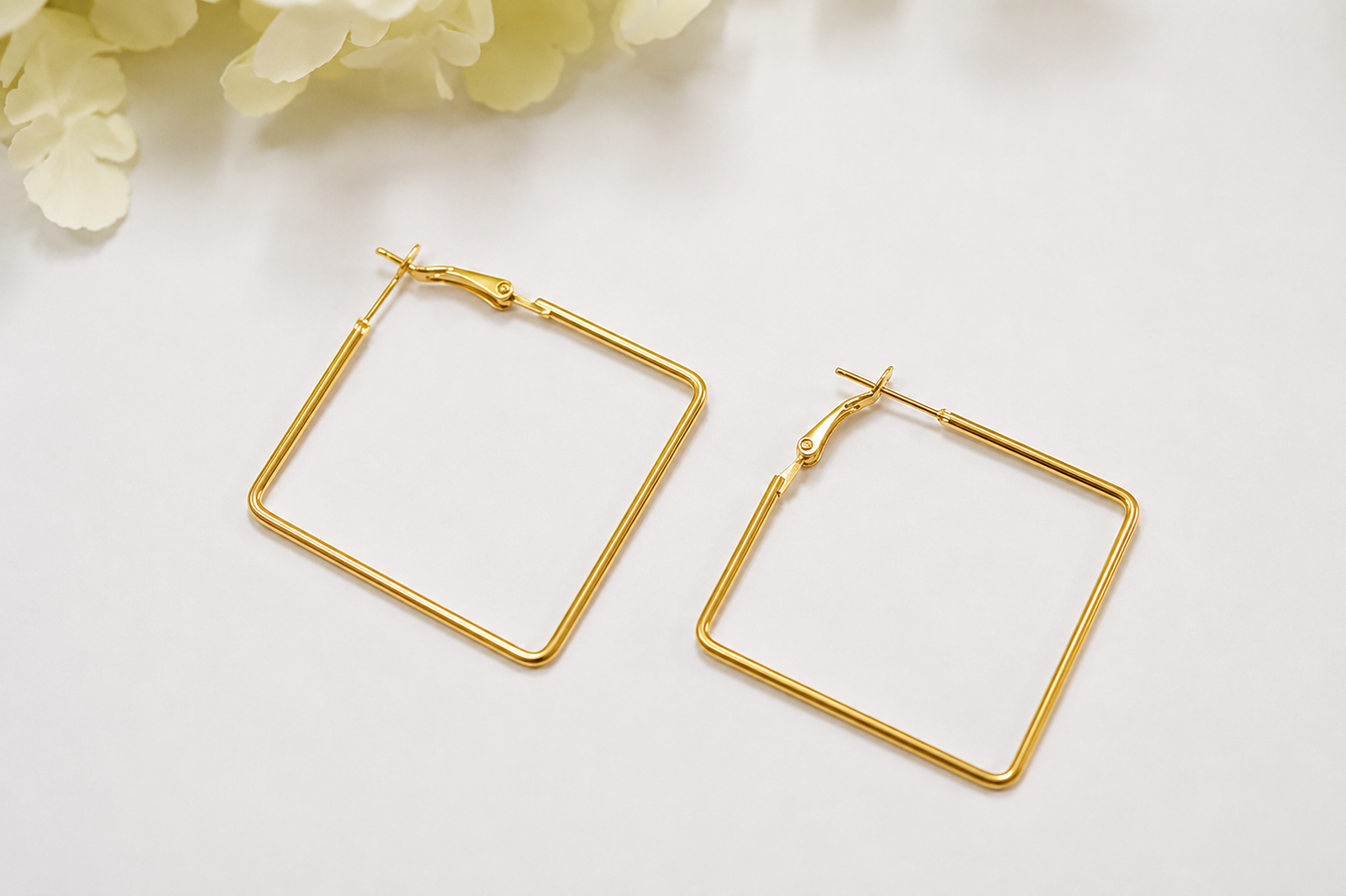 Earring Hoop - Square