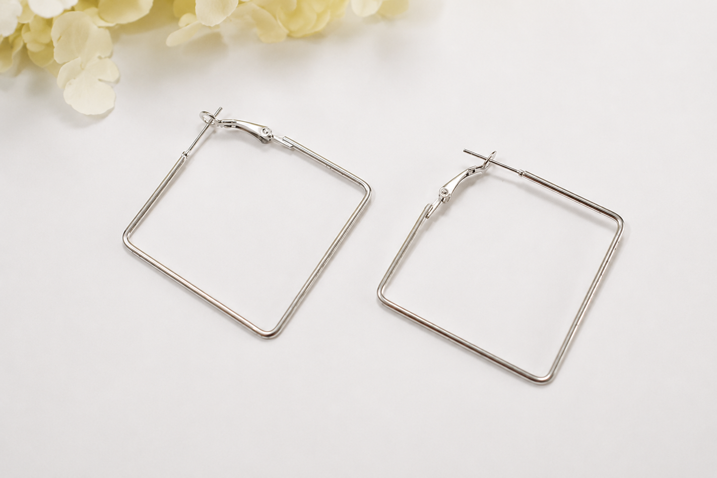 Earring Hoop - Square